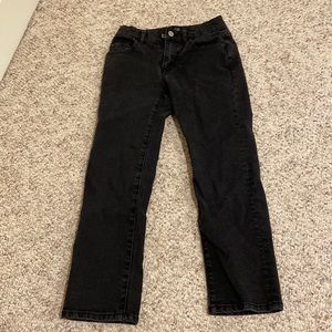 Gap Denim Boys’ Black Jeans (faded/washed color is original). Reg/Straight Fit